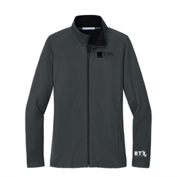 Image of ERA- Port Authority® Ladies Vertical Texture Full-Zip Jacket 