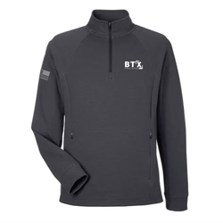 Image of BTX-North End Men's Rhythm Waffle Quarter-Zip Pullover - NE200