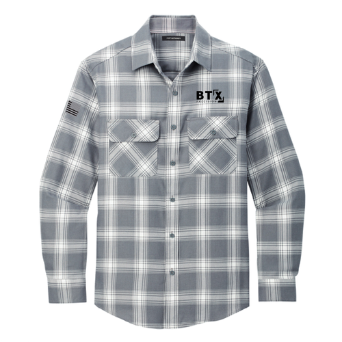 BTX-Port Authority Plaid Flannel Shirt. W668   image thumbnail
