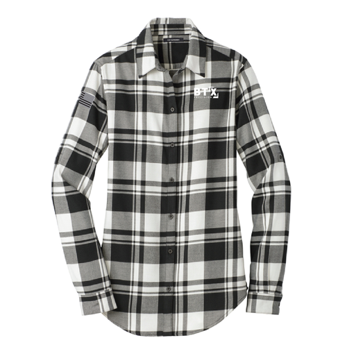BTX- Port Authority Women's Plaid Flannel Tunic . LW668  image thumbnail