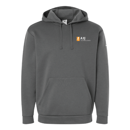 A1J-Men's Fleece Hooded Sweatshirt - AT203 image thumbnail