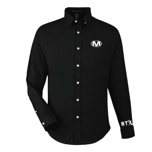 ME CrownLux Performance® Spencer Poplin Dress Shirt - DG505 image thumbnail