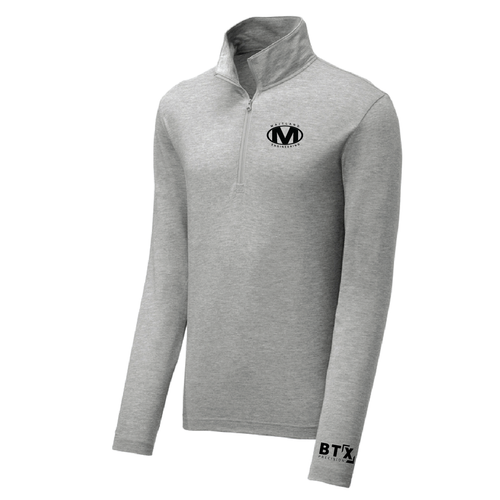 ME Sport-Tek PosiCharge Tri-Blend Wicking 1/4-Zip Pullover. ST407  image thumbnail