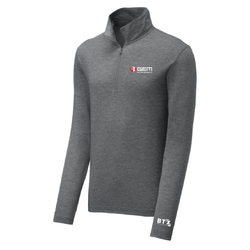 Image of ME Sport-Tek PosiCharge Tri-Blend Wicking 1/4-Zip Pullover. ST407 