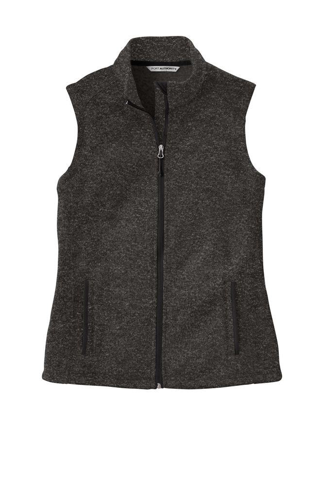 Port Authority Ladies Sweater Fleece Vest L236 primary image