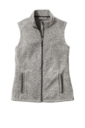 Port Authority Ladies Sweater Fleece Vest L236 image thumbnail