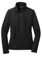 Image of Eddie Bauer Ladies Shaded Crosshatch Soft Shell Jacket. EB533
