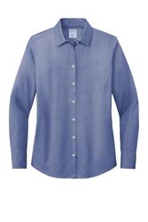 Image of Brooks Brothers Women's Wrinkle-Free Stretch Pinpoint Shirt BB18001 