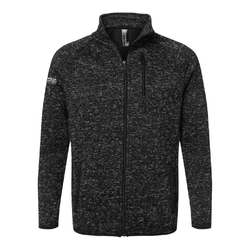 Image of Men's Burnside Sweater Knit Jacket - Heather Black
