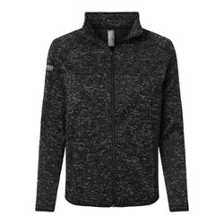 Image of Women's Burnside Sweater Knit Jacket - Heather Black