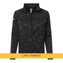 Image of Women's Burnside Sweater Knit Jacket - Heather Black (Last Chance!)