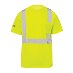 Image of Hi-Vis T-Shirt - Safety Yellow