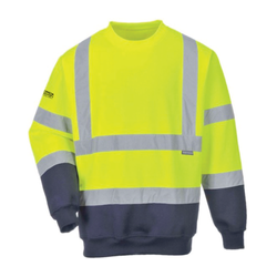 Image of Hi-Vis Sweatshirt - Safety Yellow