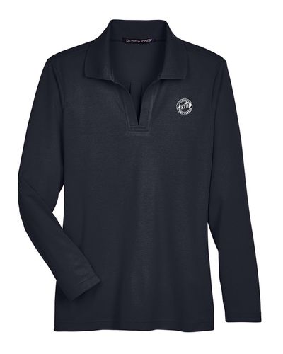 Ladies Performance Long Sleeve Polo image thumbnail