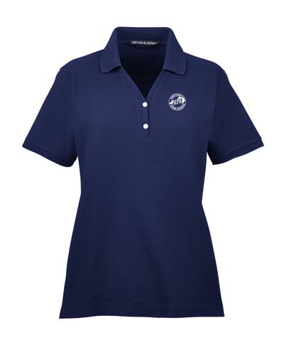 Ladies Devon and Jones Pima Pique Polo image thumbnail