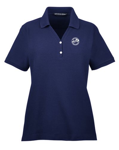 Ladies Devon and Jones Pima Pique Polo image thumbnail