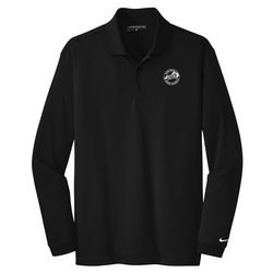 Image of Nike Long Sleeve Dri-Fit Polo