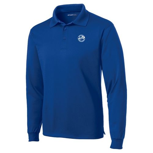 Sport Tek Long Sleeve Micropique Sport-Wick Polo image thumbnail