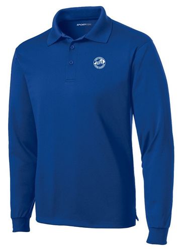 Sport Tek Long Sleeve Micropique Sport-Wick Polo image thumbnail