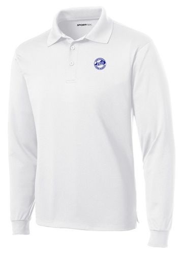 Sport Tek Long Sleeve Micropique Sport-Wick Polo image thumbnail