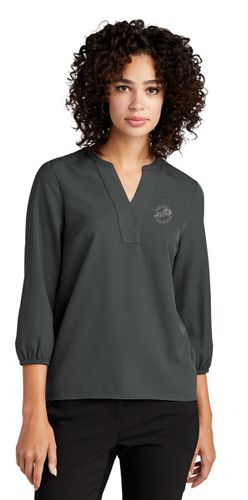 Ladies 3/4 Sleeve Blouse image thumbnail