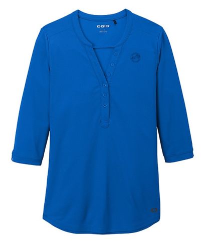 Ladies Ogio Jewel Henley image thumbnail