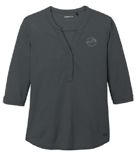 Ladies Ogio Jewel Henley image thumbnail