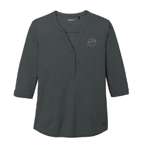 Ladies Ogio Jewel Henley image thumbnail