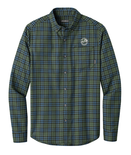 Eddie Bauer Long Sleeve Flannel Plaid Shirt image thumbnail