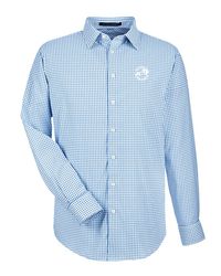 Image of Micro Windowpane Woven Shirt