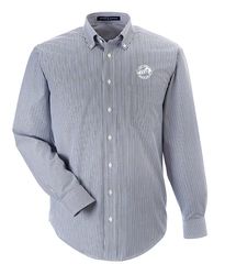 Image of Woven Banker Stripe Shirt