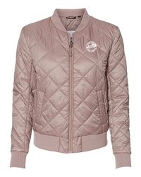 Image of Ladies Diamond Quilted Jacket