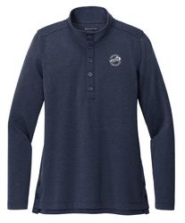 Image of Ladies Brooks Brothers Stretch 1/2 Button Shirt