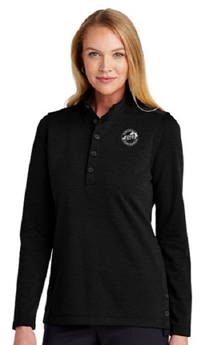Ladies Brooks Brothers Stretch 1/2 Button Shirt image thumbnail