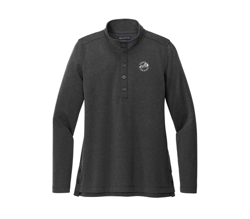 Ladies Brooks Brothers Stretch 1/2 Button Shirt image thumbnail