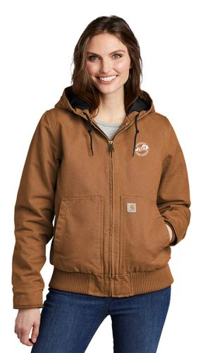 Ladies Carhartt Washed Duck Active Jacket image thumbnail
