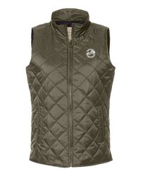 Image of Ladies Diamond Quilted Vest