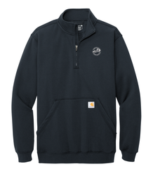 Image of Carhartt Midweight 1/4 Zip Mock Neck Sweatshirt
