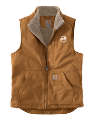 Image of Carhartt Sherpa-Lined Mock Neck Vest