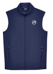 Image of Two-Layer Fleece Bonded Soft Shell Vest