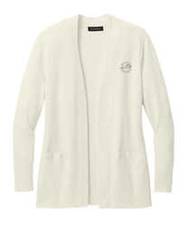 Image of Ladies Open Front Cardigan Sweater