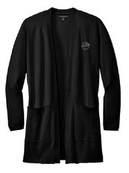 Image of Ladies Longer Length Open Front Sweater
