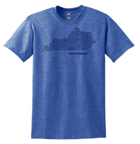 T-Shirt - COUNTIES OF KY image thumbnail