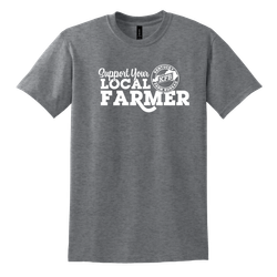 Image of T-Shirt - SUPPORT YOUR LOCAL FARMER