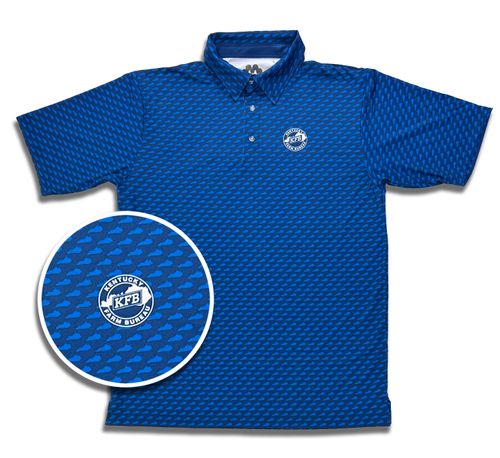 State of Kentucky Dri Fit Polo image thumbnail