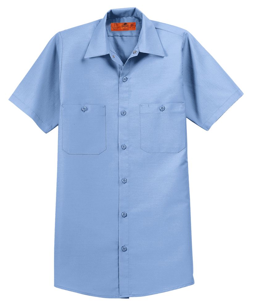 Red Kap® - Short Sleeve Industrial Work Shirt.  SP24 primary image