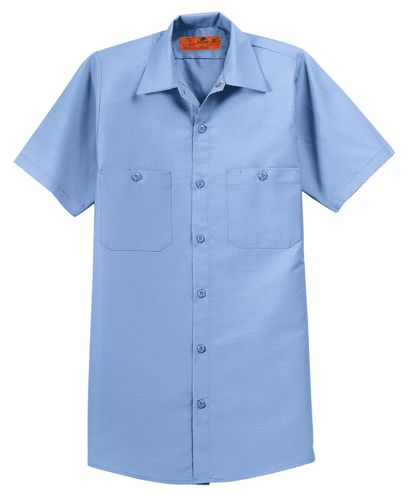 Red Kap® - Short Sleeve Industrial Work Shirt.  SP24 image thumbnail