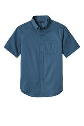 Image of Port Authority Short Sleeve SuperPro React Twill Shirt. W809