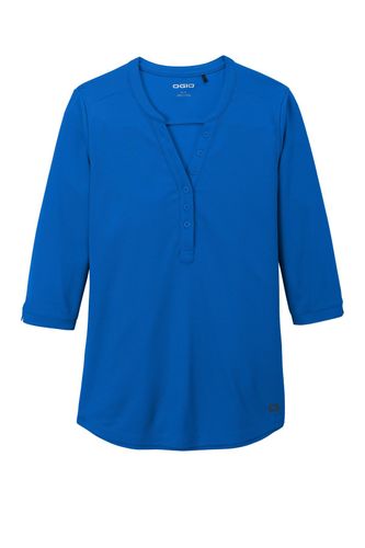 OGIO Ladies Jewel Henley LOG104 image thumbnail