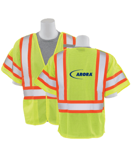Class 3 5-Point Mesh Break-Away Safety Vest image thumbnail